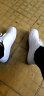 特步（XTEP）男鞋板鞋男2024夏季新款休闲鞋防水滑板鞋小白鞋子男士旅游运动鞋 白黑-9085 43 实拍图