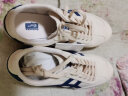 Onitsuka Tiger鬼塚虎男女鞋舒适透气帆布鞋复古运动休闲鞋MACHU RACER 米白色 39 实拍图