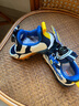 SNOOPY史努比童鞋男童发光运动鞋儿童时尚卡通动感灯鞋潮3839蓝白26 实拍图