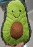 Jellycat趣味牛油果可爱水果儿童毛绒玩具娃娃安抚玩偶陪睡抱枕生日礼物 绿色 H30 X W14 CM 实拍图