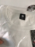 雾卡 【三件装】短袖t恤男纯色棉宽松夏季士半袖潮流衣服情侣装 白色+白色+白色 6XL 建议210-230斤 实拍图