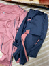 斯泊恩瑜伽服套装女秋冬长袖2025新款高级专业普拉提训练健身服运动上衣 桃粉上衣+长裤【二件套】 XL 【120-140斤】 实拍图