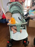 豪威 婴儿推车超轻便携可坐可躺折叠高景观婴儿童车宝宝BB手推伞车 尊享拼绿+坐躺+一键收+双向推+洗 实拍图
