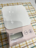 多利科（Dretec）日本厨房秤电子秤厨房电子秤食物称厨房秤 樱花粉 实拍图