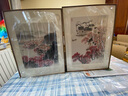 荣宝斋装饰画客厅 宋文治复刻画新中式现代简约风格卧室轻奢壁画 江南春朝（画框60x80厘米） 檀香实木榫卯框 实拍图