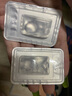 MeetFree弥氛美瞳月抛彩色隐形眼镜大小直径男女自然混血棋盘格2片装 雅人韵士 灰 300° 实拍图