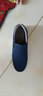 拾映正宗老北京布鞋男款高档休闲爸爸鞋中老年健步鞋防滑一脚蹬老人鞋 四季男款蓝色 43 实拍图
