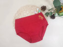浪莎（LangSha）红内裤女士本命年马年结婚喜庆鸿运袜子高腰收腹大红纯棉内裤 鸿运组合【内裤4条】 4条 L /165 实拍图