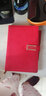 商务办公笔记本文具加厚带扣记事本a5笔记本套装礼盒公司展会活动礼品会议工作记录本日记本子定制logo A5礼盒装-红色 实拍图