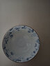 光峰日式陶瓷饭碗面碗釉下彩日本进口清新小蓝芽轻量瓷餐具微波炉适用 大号高脚饭碗反口碗5.7英寸 实拍图