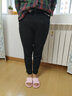 PHJ九分休闲裤女夏季新款通勤百搭烟管西装裤高腰显瘦小脚铅笔哈伦裤 黑色（九分） L 实拍图