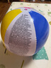INTEX充气球沙滩球儿童早教游泳水球塑料球水上玩具彩色球海洋球户外 彩色沙滩球-花色随机-送小手泵 实拍图