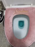 日禾盛唐马桶垫家用四季通用款马桶坐垫夏冬季防水加厚带提手拉链款坐便套 轻奢绿+少女粉【2只】 实拍图