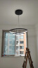 雷士（NVC）餐吊灯现代简约北欧风吊灯智能三色调光餐吊灯90瓦WHXD90W/G-01 实拍图