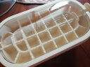 双枪（Suncha）冰块模具冰格按压式食品级制冰盒家用储存盒冰箱冻制冰块白色单层 实拍图