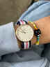 丹尼尔惠灵顿（DanielWellington）DW女表金边白色皮质表带28mm白盘欧美简约风节日礼物DW00100249 实拍图