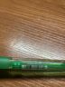 三菱（uni）M5-100活动铅笔 0.5mm学生自动铅笔橡胶手握透明彩色杆带橡皮可擦笔 浅蓝 1支装 实拍图