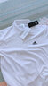 阿迪达斯（adidas）polo衫男装t恤 25夏新款运动服跑步健身上衣快干透气翻领网球短袖 HR8729/白/干爽透气/主推款 L 【175-180cm/150-160斤】 实拍图