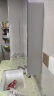 乾箭（QIANJIAN） 圆角弧度烤漆镜柜浴室柜组合简约卫生间镜子带置物架柜挂墙式 100厘米不带灯 实拍图