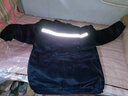 左斯客冬季工作服棉衣男不可拆卸加厚内胆棉服劳保服防寒服车间工程服 藏蓝 短款棉服  带反光条 190   195斤左右 实拍图