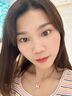 奢克拉18K金项链女彩金H吊坠轻奢玫瑰金锁骨链情人节礼物 18k金H吊坠(白色含18k金链) 实拍图