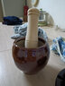 万松堂 蒜臼子家用捣蒜器陶瓷压蒜老式蒜蓉器蒜泥器手动研磨器蒜臼 老式捣蒜器 实拍图