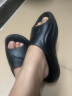 李宁（LI-NING）拖鞋运动男女四季外穿一字拖鞋家居洗澡海边防滑防异味运动拖鞋 实拍图
