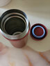 膳魔师（THERMOS） 不锈钢保温杯男商务定制水杯车载办公室便携杯子400ml JCG-400 红色 400ml 实拍图