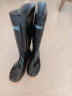 回力雨鞋男士水鞋雨靴男款防滑防水保暖加绒塑胶套鞋胶鞋 807高筒 40 实拍图