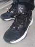 乔丹高帮篮球鞋男鞋运动鞋2025秋冬季新款专业轻便减震透气青少年球鞋 黑色/白色 39 实拍图