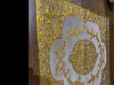 喜得润 欧式烫金杯垫餐垫花瓶垫ktv装饰垫碗垫子盘子托盘垫茶几布餐桌布 30*45cm长方形餐桌垫 2个装 实拍图