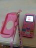 皓轩【 4G全网通儿童手机】电信迷你超小袖珍个性中小学生专用可爱男女生备用按键直板戒网瘾无游戏 粉色【4G全网通版】 实拍图