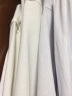 金盾（KINDON）纯色衬衫男 商务正装舒适棉质休闲长袖男士白衬衣 J02121 白色平纹款 XL 实拍图