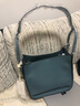 RABEANCO/中号翅膀包菜篮子包女包手提单肩包通勤包包女 87650 墨黑色(经典款） 实拍图