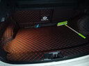 端目后备箱垫全包围汽车后备箱垫子尾箱垫 全包围-黑色黑线 适用于尚界h5后备箱垫 实拍图
