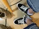 Converse匡威 One\/All Star 经典黑白翻毛皮男女鞋休闲运动板鞋 158369C 41.5 实拍图