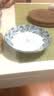 陶趣居 日本进口小蓝芽陶瓷米饭碗汤碗泡面碗复古碗日式家用餐具釉下彩 12件套装【礼盒】 实拍图