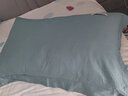 富安娜酒店同款羽绒枕头 成人颈椎白鹅绒混合枕头芯软枕一个装 立体鹅绒鹅毛枕(酒店同款) 单只 实拍图