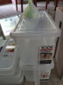 日本进口保鲜盒带盖冰箱收纳盒透明小收纳箱储物盒厨房食物水果零食保存盒干货香菇分类存储盒 透明色 2个 晒单实拍图