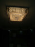雷士照明（NVC）客厅灯长方形水晶灯 灯具套装组合欧式家用玻璃led吸顶灯奢华灯饰 套餐Q 3室2厅 晒单实拍图