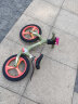 凤凰（Phoenix）平衡车儿童平衡车1-3岁凤凰儿童平衡车4-6岁宝宝平衡车儿童滑步车 14寸橄榄绿丨一体轮+闪光灯+礼包 实拍图