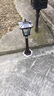 爱登斯 太阳能草坪灯户外led庭院灯家用花园插地灯欧式防水草地灯景观灯 太阳能轿子底座款/咖啡金/双色光 实拍图