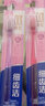 狮王（Lion）细齿洁经典牙刷国产细毛 软毛 超细毛深入清洁呵护牙龈成人家庭装 晶彩小头软毛牙刷* 6支 （两支/板） 实拍图