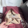 红豆（Hodo）情侣高领保暖内衣女加厚加绒色纺男中老年秋冬季内衣秋衣裤套装 波尔多红-女士（加厚加绒） 165/90 实拍图