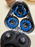 适用飞利浦电动剃须刀适用Series5000刀头S5050S5080S5082刀片配件3头 银色上半部分_卡门支架+3刀+3网 实拍图