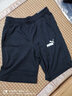 彪马（PUMA）官方 短裤秋冬男 25新款冰丝透气快干跑步健身休闲五分裤运动短裤 520768-01/梭织冰感/黑色 S 实拍图