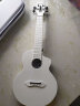 莫森（MOSEN）911PRO-WH尤克里里乌克丽丽ukulele碳纤维材质小吉他23英寸雅霜白 实拍图