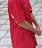 卡尔美（KELME）新款足球服套装青少年透气吸汗学生短袖比赛队服球衣空板可定制 红色 160CM 实拍图