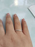慕友999足银戒指女男银饰对戒仿古法磨砂素圈手工ins送自己闺蜜女友 16号 实拍图