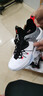 乔丹QIAODAN篮球鞋男鞋高帮舒适减震运动鞋专业实战训练球鞋学生战靴 乔丹白/黑色 (皮面防水) 43 实拍图